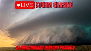 ILLINOIS SEVERE WEATHER: LIVE STORM CHASER Update