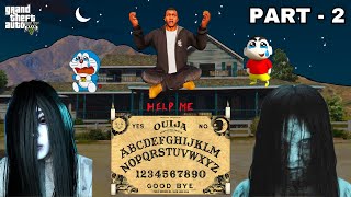 Shinchan and Franklin Plays Charlie Charlie Ghost Challenge at Night in GTA 5 | Part 2