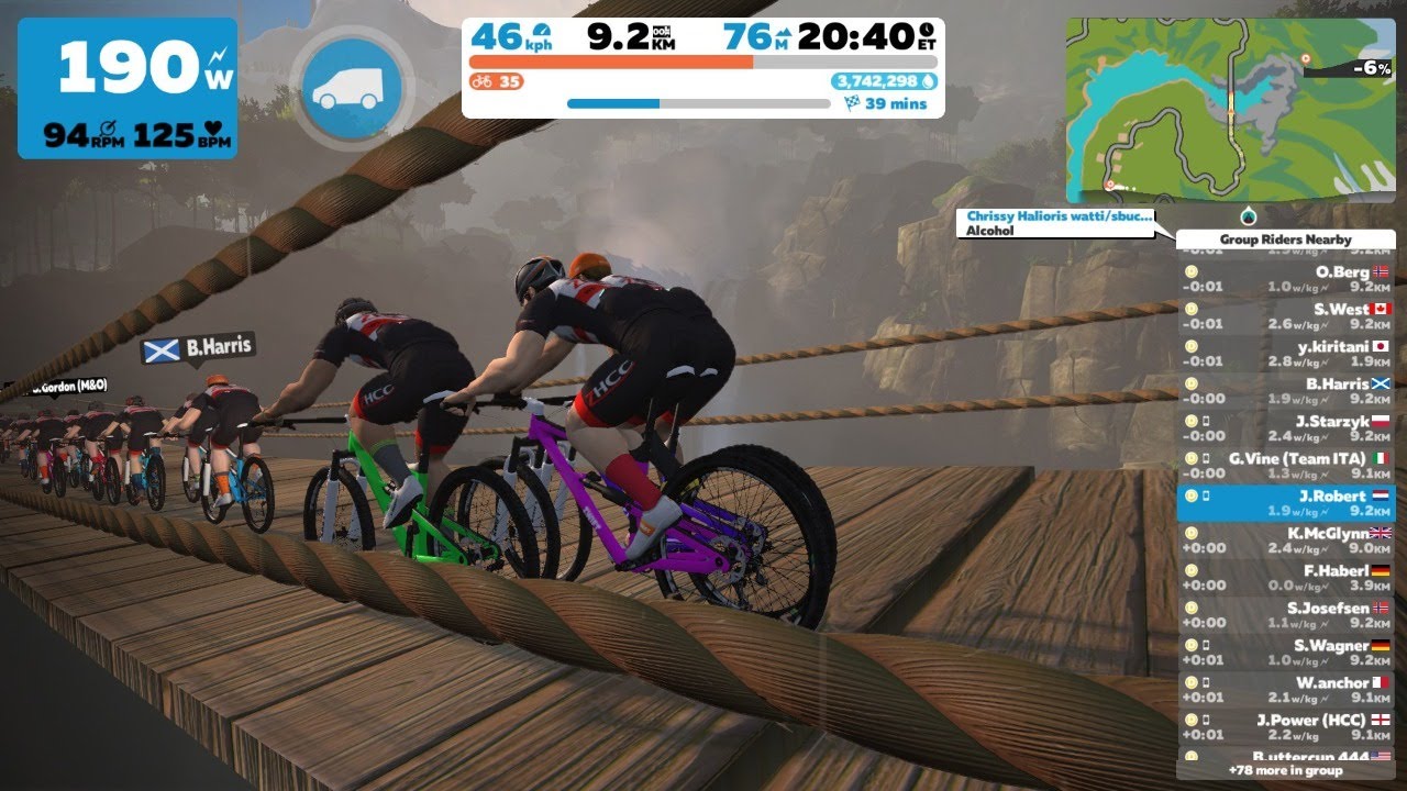 ZWIFT LIVESTREAM GRAVEL RIDE ZHCC 2.0 JUNGLE CIRCUIT YouTube