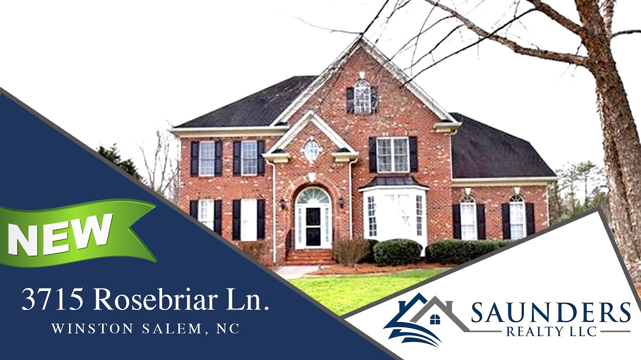 JUST SOLD IN WINSTON SALEM! 3715 Rosebriar Lane Saunders Realty, LLC
