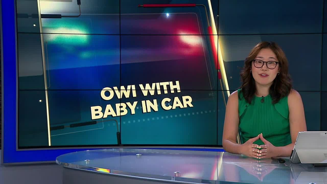Madison man arrested on OWI with unrestrained baby in car - YouTube