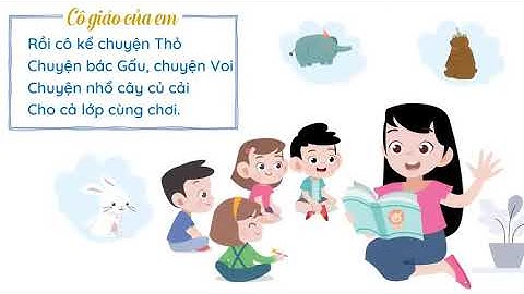 Đọc thơ  Cô giáo của em   Tiếng Việt mẫu giáo OLM VN 00 00 35 00 05 23