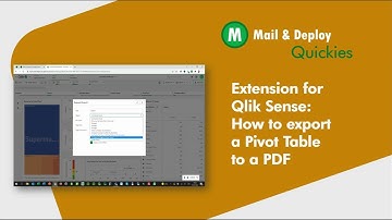Mail & Deploy Quickies I How to export a Pivot Table to a PDF