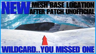 ARK NEW mesh base location AFTER PATCH ! (easy/unofficial)