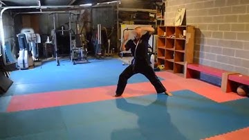 Pyung Ahn Sa Dan (brown belt form)