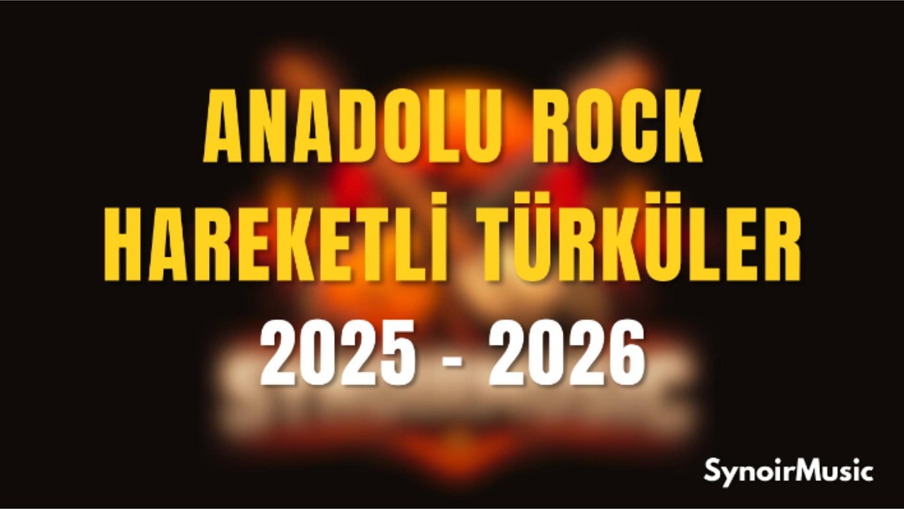 Anadolu Rock Hareketli Türküler (1 Saat) | Modern & Psychedelic Cover Mix 2025–2026 #psychedelicrock