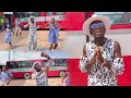 Kwadwo nkansah lilwin in a new grand dance style  with these kids  sawora  dance challenge