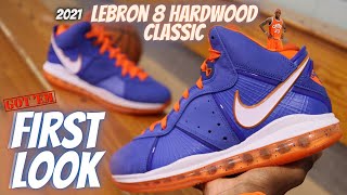 FIRST LOOK!! 2021 LEBRON 8 "HARDWOOD CLASSIC" screenshot 5