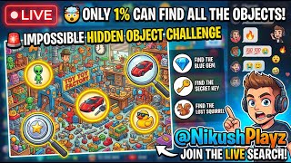 🔴 LIVE: Only 1% Geniuses Can Find All 10 Hidden Objects! (Playground Edition) | @NikushPlayz