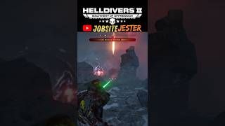 Danger Close! #helldivers2 #jobsitejester #bots #automotons #solosilo