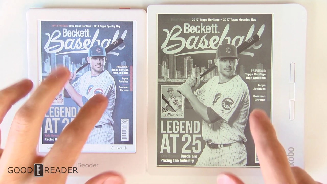 Ireader Color Ereader Kobo Libra H2o vs iReader C6 Color eReader - YouTube