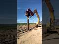 Steel Sheet Pile Driving and Extracting Machine