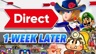 Nintendo Direct 1 Week Later DISCUSSION | TTYD, Princess Peach Showtime, & More