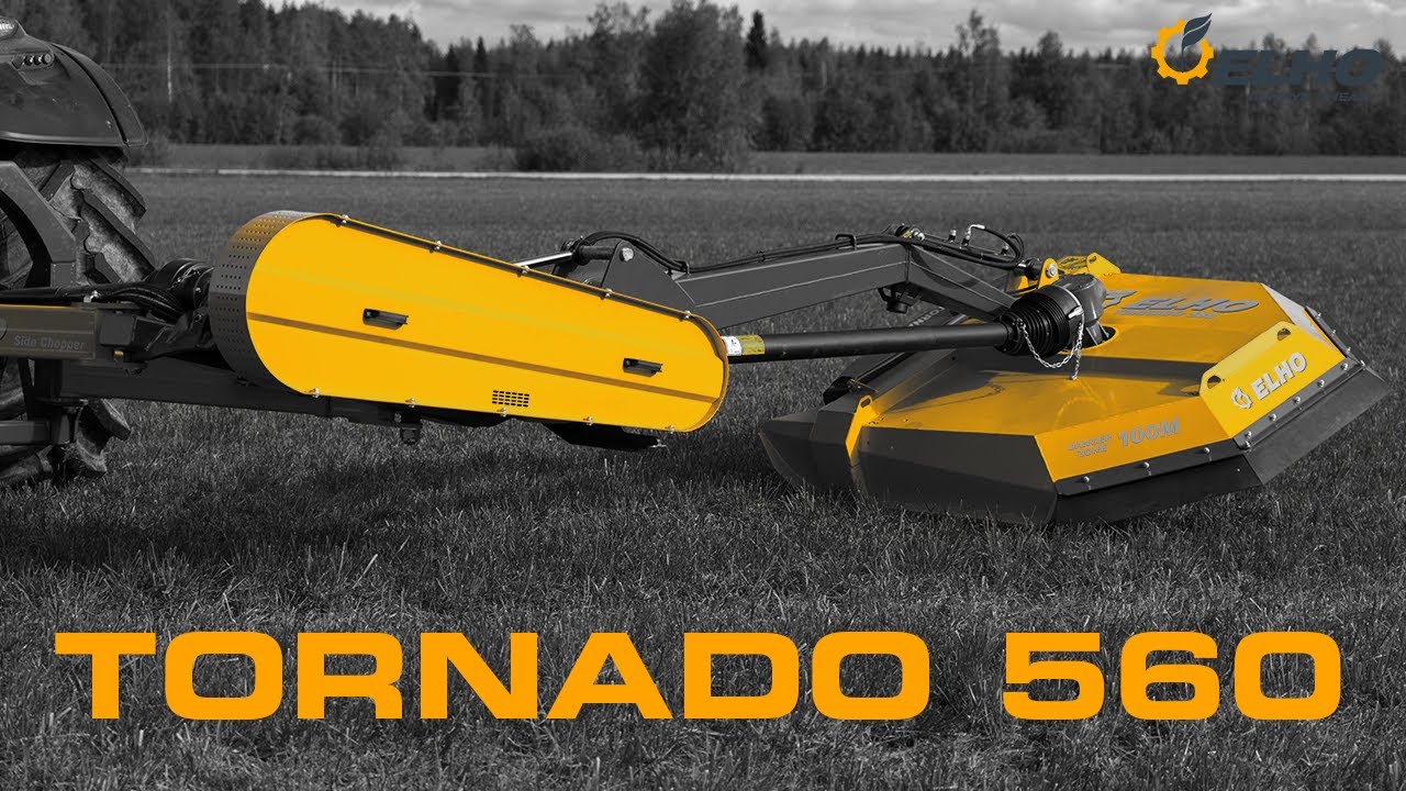 ELHO Tornado 560 chain mulcher