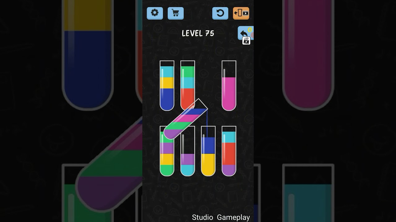 Water Color Sort level 75