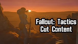 Fallout Tactics Cut Content