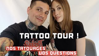 TATTOO TOUR ! Nos tatouages- Vos questions- Cover, douleur significations?          ∣ Marty Early ∣