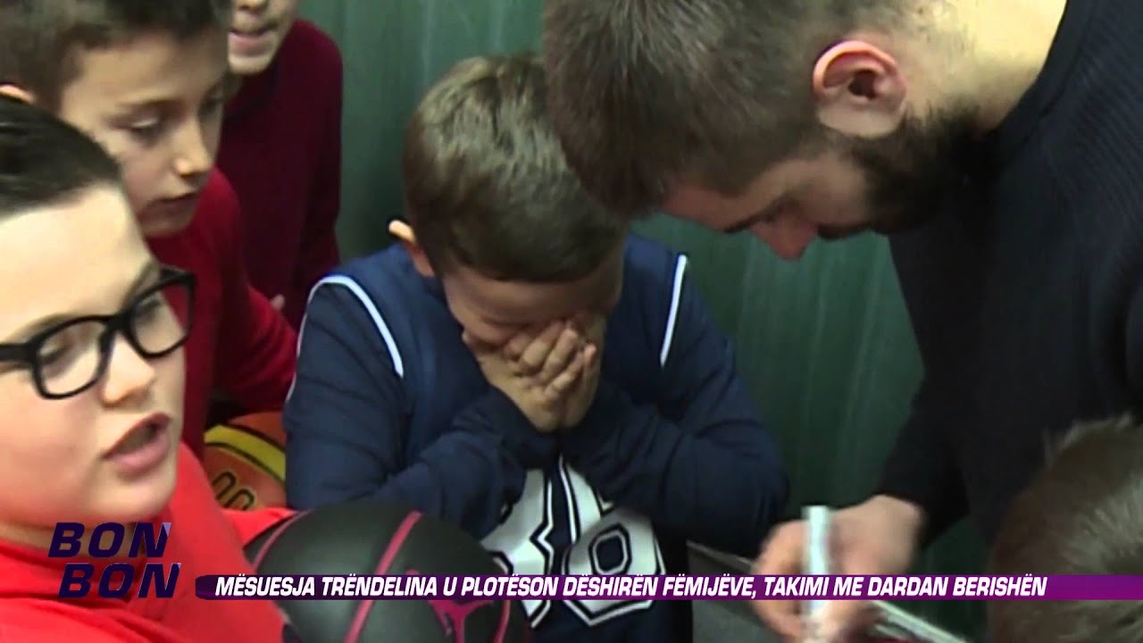 Mesuesja Trendelina u ploteson deshiren femijeve, takimi me Dardan Berishen 30.01.2016