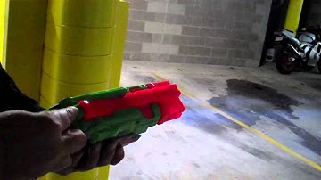 Urban Taggers: Nerf Vortex Proton Test fire