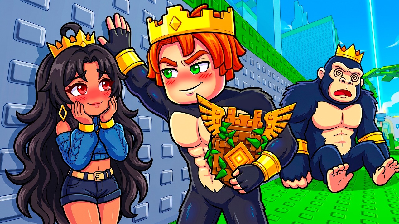 BACON Turns Into Gorilla King In Steal an Egg!