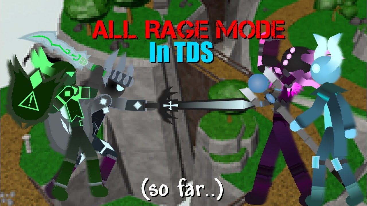 All TDS Bosses Rage Mode In TDS | Stick Nodes (TDS)