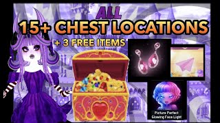ALL 15 CHEST LOCATIONS and ALL FREE NEW ITEMS at the New Royale High School Campus 3