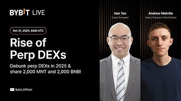 The Rise of Perp DEXs and How They Compare to CEXs | Crypto Live Updates |  + GIVEAWAY