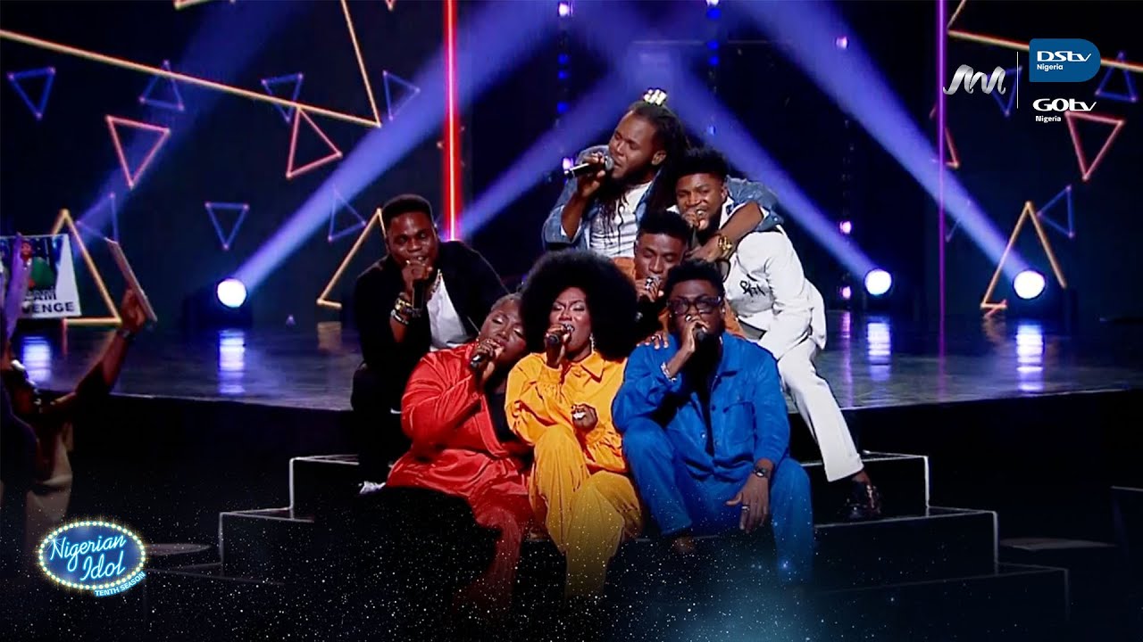 Top 7 performs 'Lean on Me' by Bill Withers – Nigerian Idol | S10 | E9 | Africa Magic