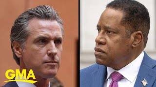 Candidates make last-ditch effort for support in California recall election l GMA