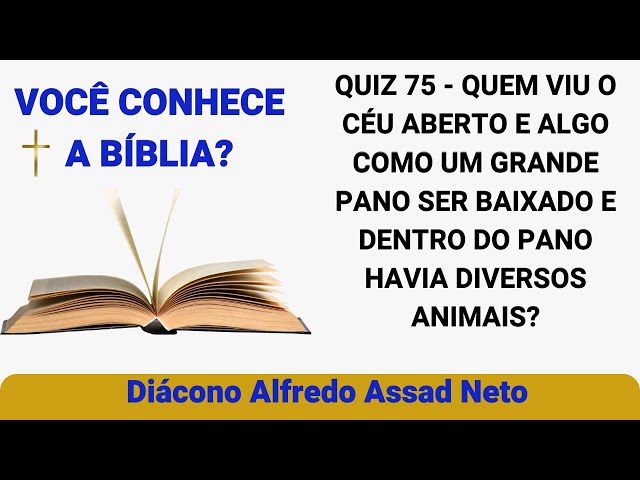 Você Conhece Bem a Bíblia? Quiz Bíblico ❤ - Perguntas de 21 a 40 - Wattpad