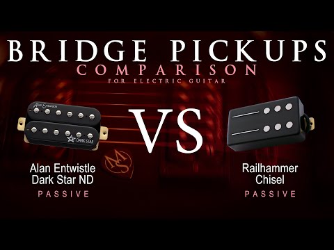 Alan Entwistle DARK STAR ND vs Railhammer CHISEL - Bridge Guitar