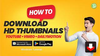 How to Download HD Thumbnails from YouTube, Vimeo & Dailymotion | Windows Tutorial screenshot 4