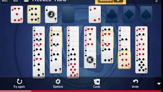 Microsoft Solitaire Collection: FreeCell - Hard - November 1, 2016