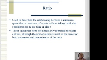 VITAL STATISTICS LECTURE