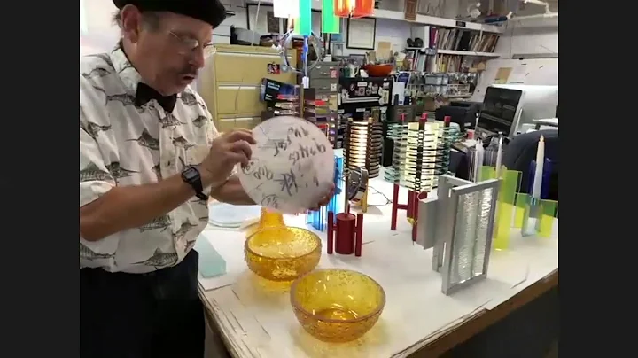 "T&T" Talk & Tour with Glass Artist Sidney Hutter.