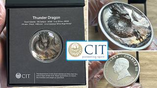 THUNDER DRAGON 2026 3oz SILVER Coin REVIEW! 🌩️ $20 Cook Islands – ULTIMATE SAMURAI DRAGON GRAIL!