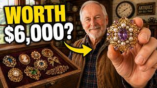 10 Vintage Brooches in Grandma's Jewelry Box Worth Thousands!