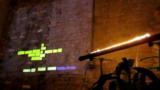 Ruben's Tube and Mapped Projection