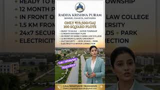 Mathura University Zone Plot Investment | Radha Krishna Puram #propertyindiahub #property #plots