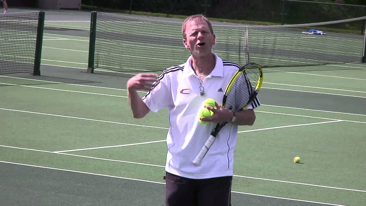 Tennis Tip More tips on basic court positions YouTube