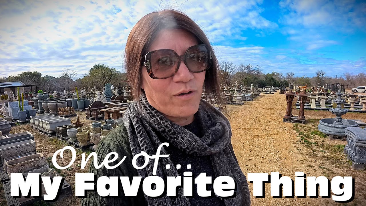 ПОТРЯСАЮЩЕ!! Выбираю статуэтки для своего сада в пустынной местности Техаса | Статуэтки для патио...