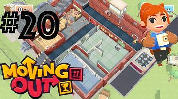 Moving Out - Gameplay Walkthrough Part 20 - Flamethrower Factory (Nintendo Switch)