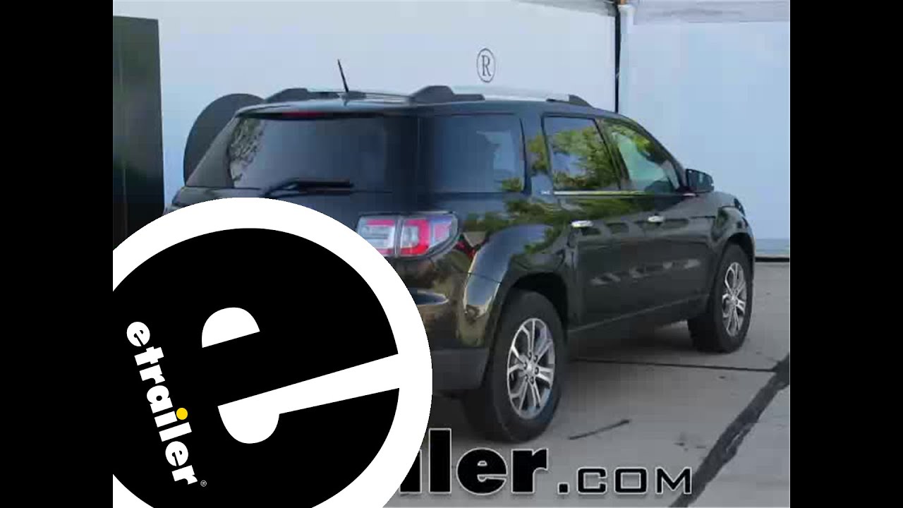 etrailer | DIY 2016 GMC Acadia Installation for the Draw-Tite Max-Frame Trailer Hitch Receiver