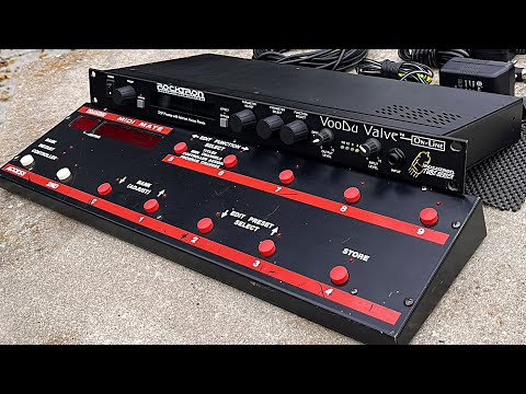 Rocktron Voodu Valve Preamp + MIDI Mate - Tube warmth and cutting