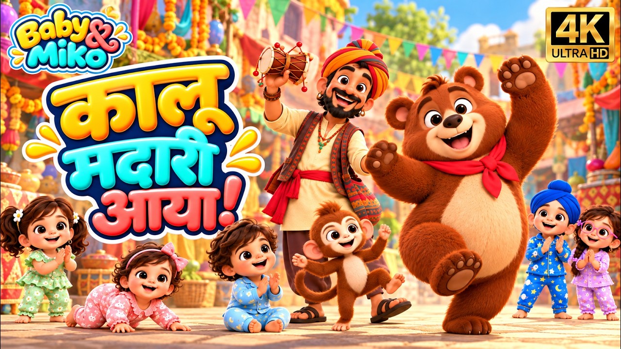 Kalu Madari Aaya — Baby & Miko Hindi kids song thumbnail
