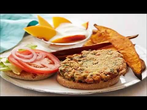 Resep makanan kesehatan Kale Burgers dengan Wedges Ubi Jalar