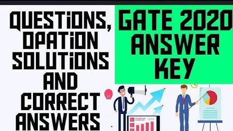 Gate 2020 mechanical paper solutions 1st shift morning