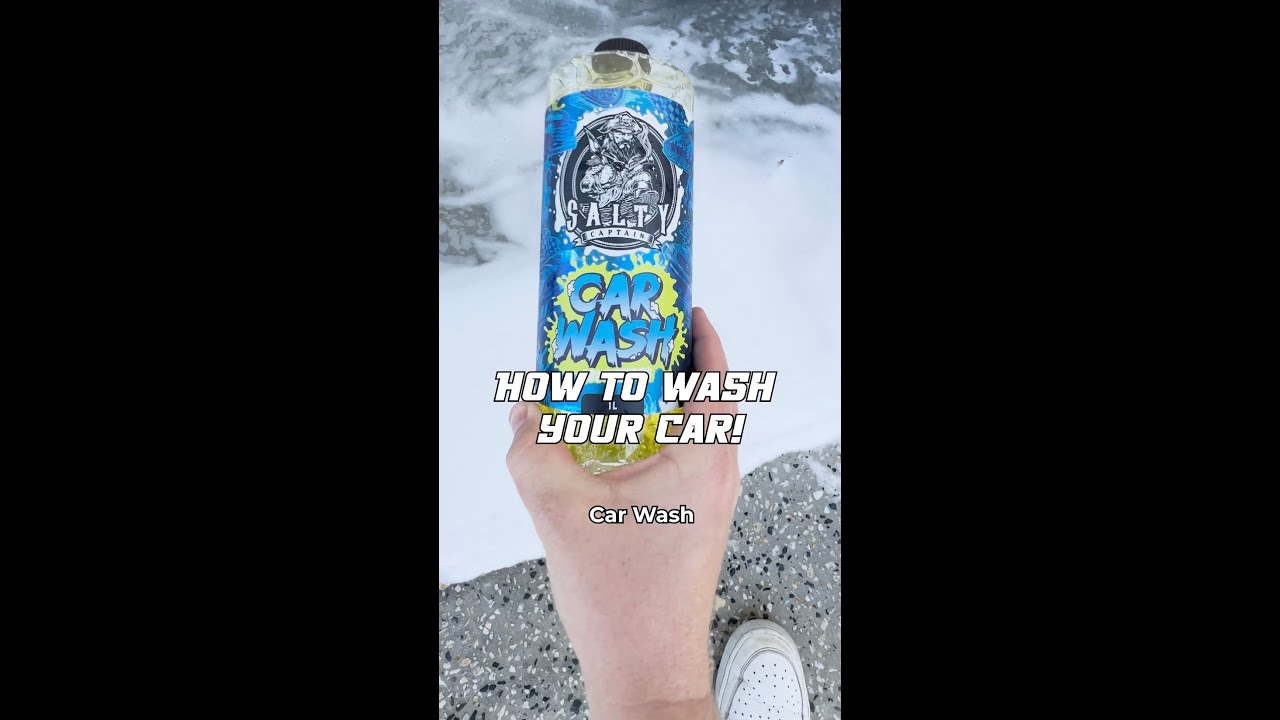 How to use Salty Captain's Car Wash