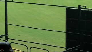 MS Dhoni's mass entry in Chennai Chepauk ground - hair raising moment - crowd erupts