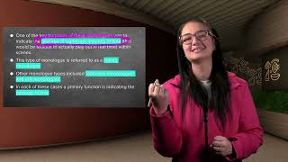 10.1 MONOLOGUE - INTERPRETATION AND TEXT ANALYSIS OF A MONOLOGUE